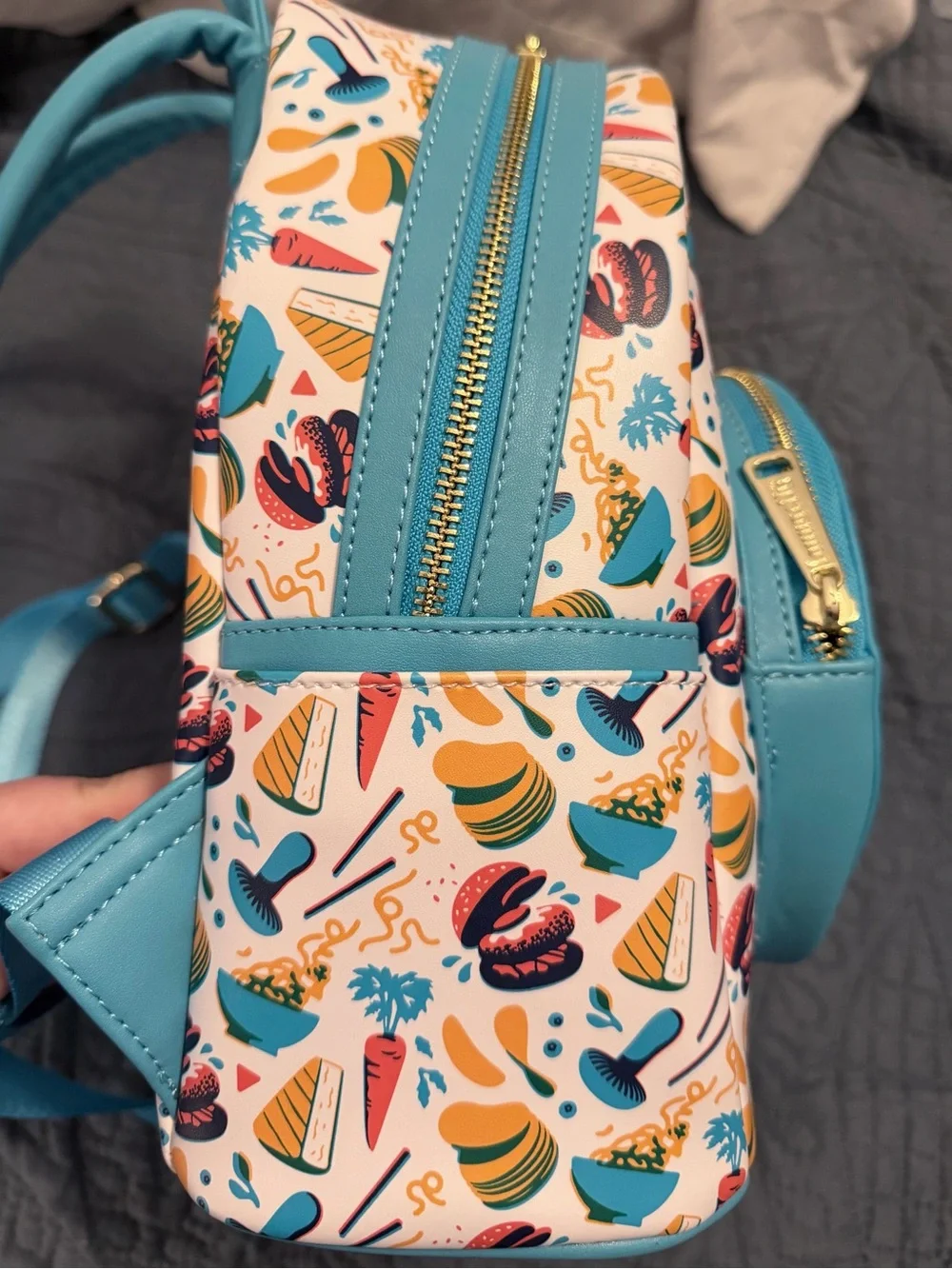 Loungefly Disney Food & Wine Festival 2023 Mini Backpack.